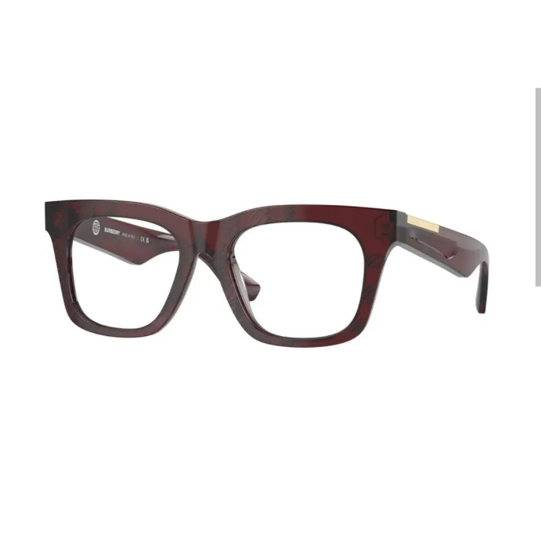 Burberry BE2407 4115 Check Red Demo Lens 51 mm Women`s Eyeglasses