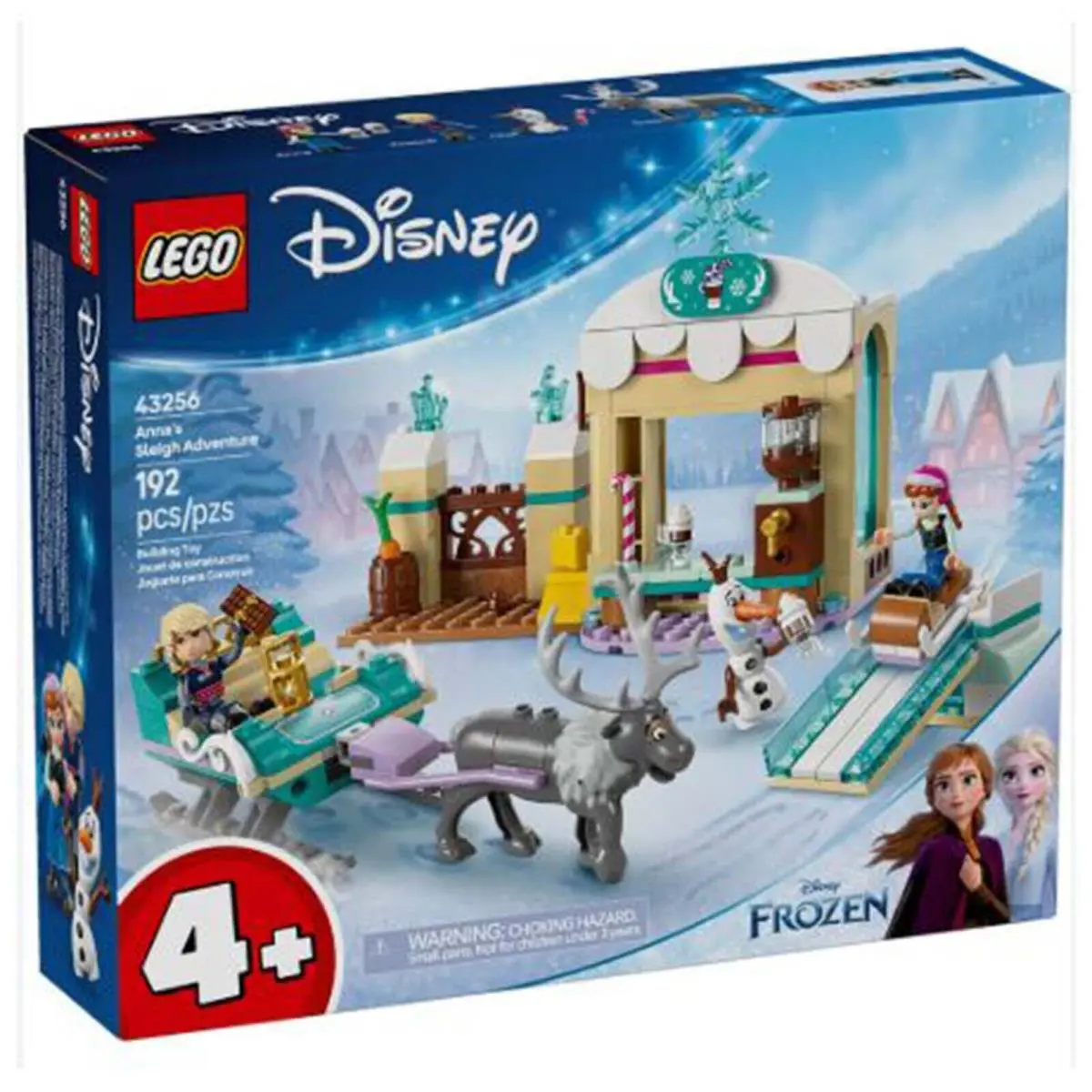 Lego Anna`s Sleigh Adventure Building Set 43256