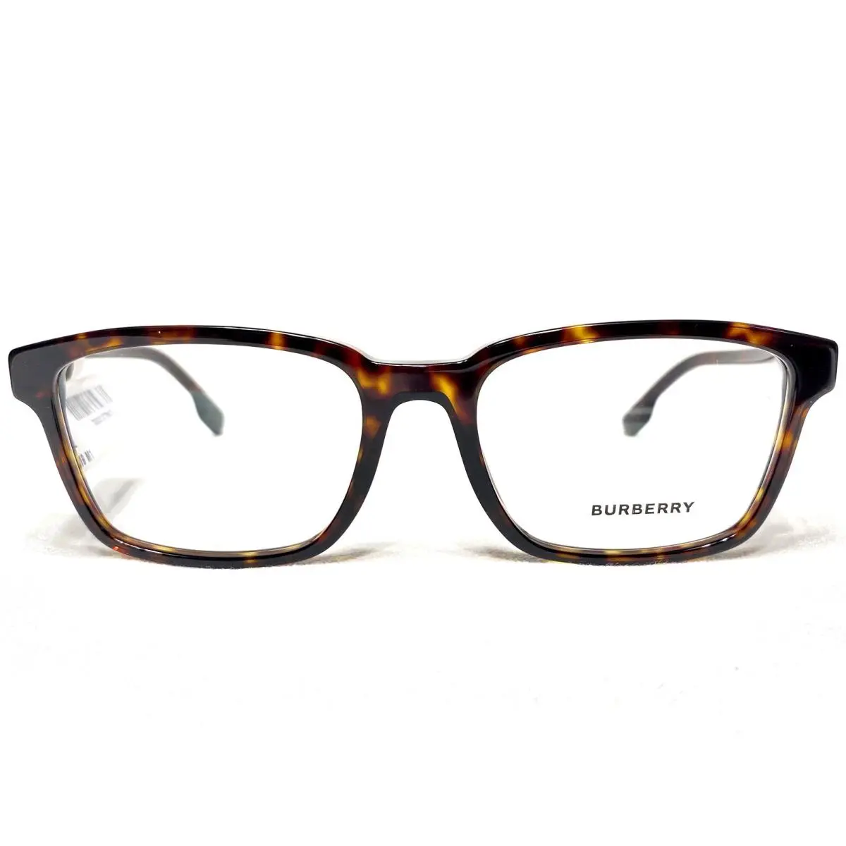 Burberry BE2308 3002 Mens Dark Havana Rectangle Eyeglasses Frames 55/18 145