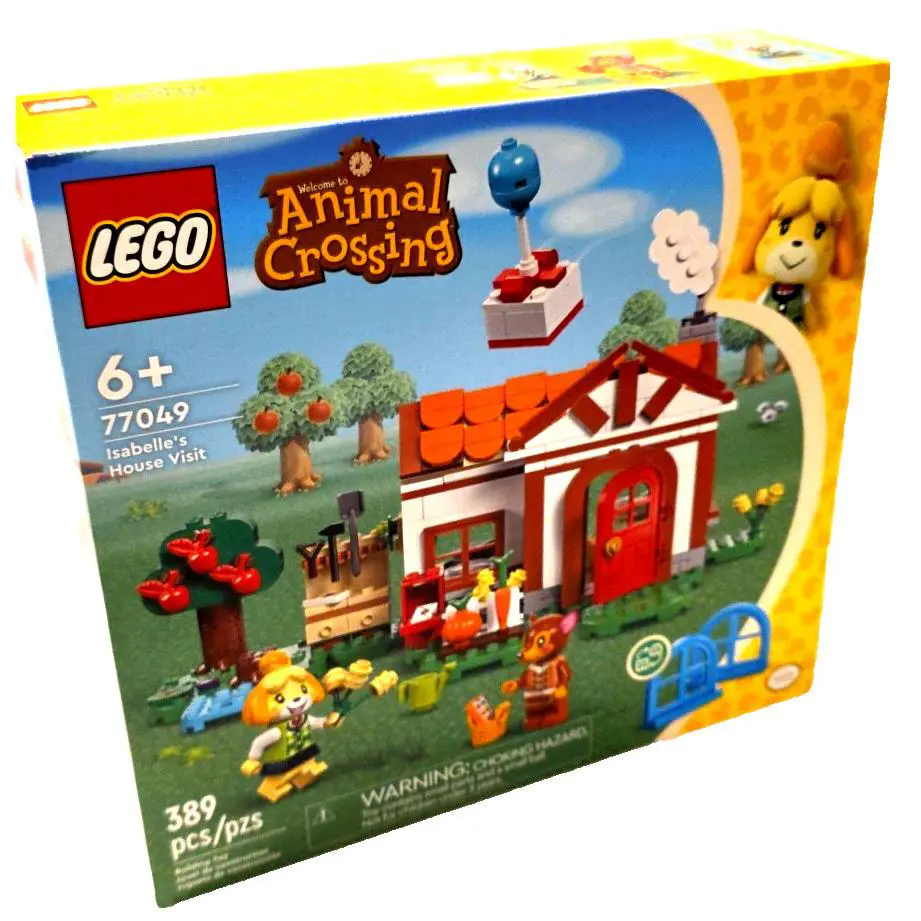 Lego Animal Crossing 77049 Isabelle`s House Visit Carefully Shipped
