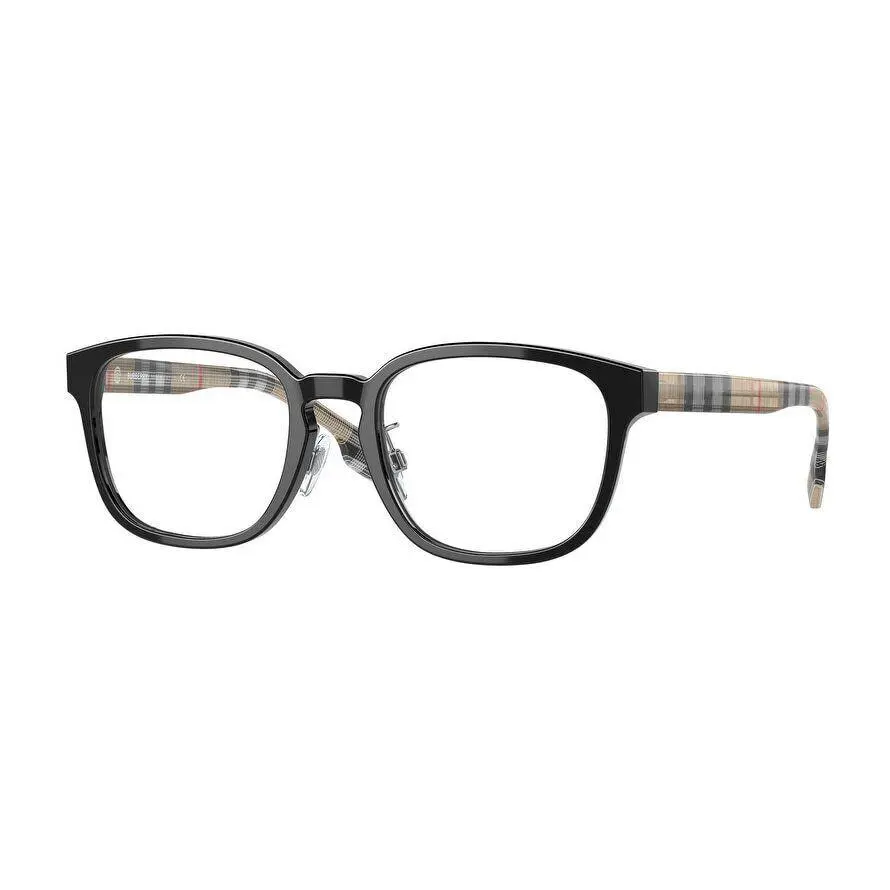 Burberry Edison Demo Square Men`s Eyeglasses BE2344F 3952 53 Optical Frame