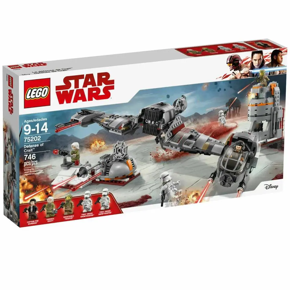 Lego Star Wars Defense of Crait 746pcs 75202