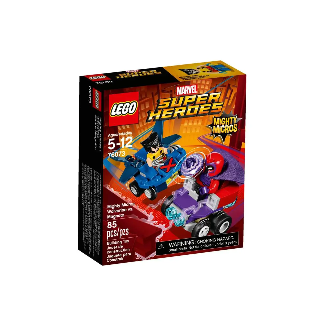 Lego Mighty Micros: Wolverine Vs. Magneto 76073 Super Heroes Building Set