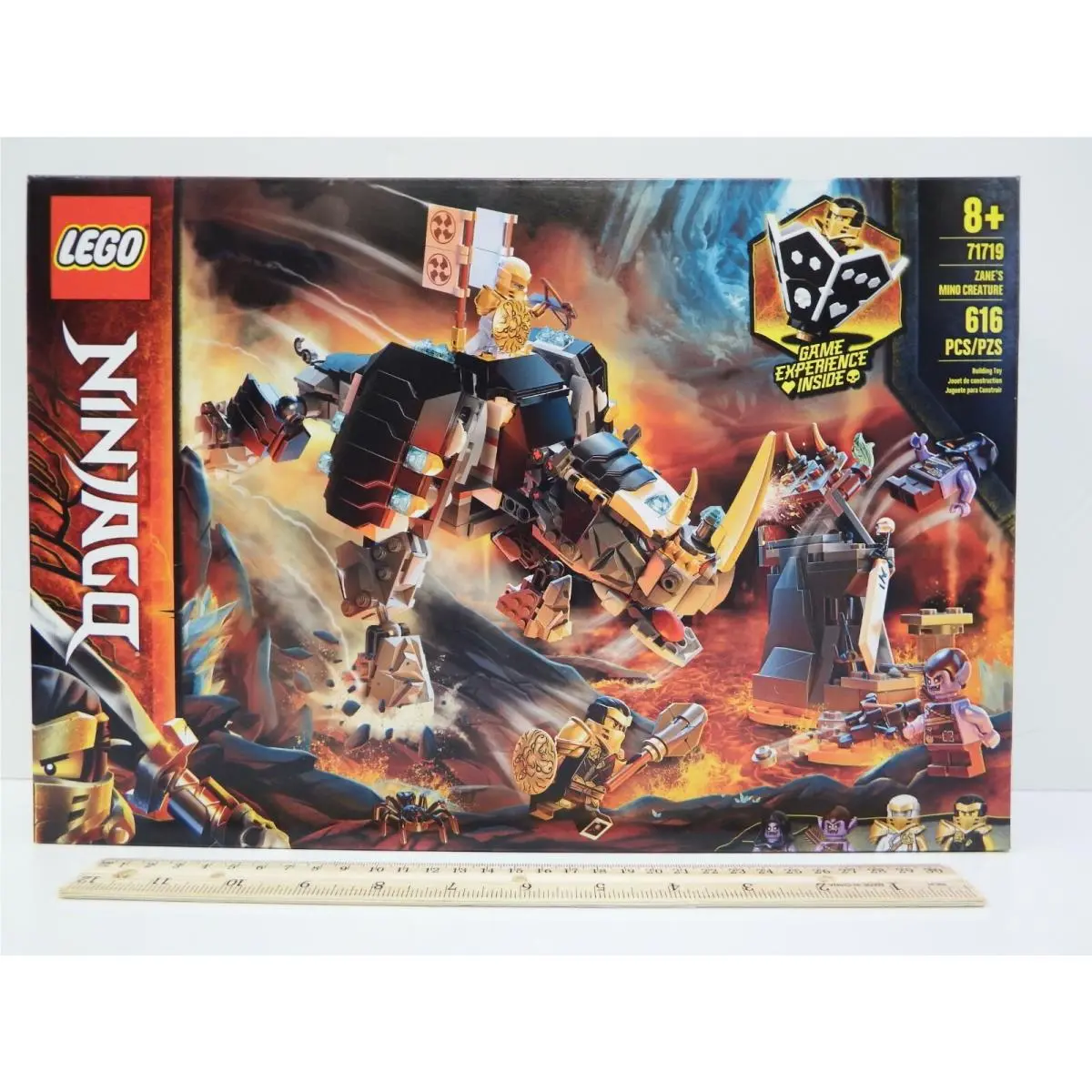 Lego Ninjago - Model 71719 - Zane`s Mino Creature - Ages 8+ Years - 516 pc Set