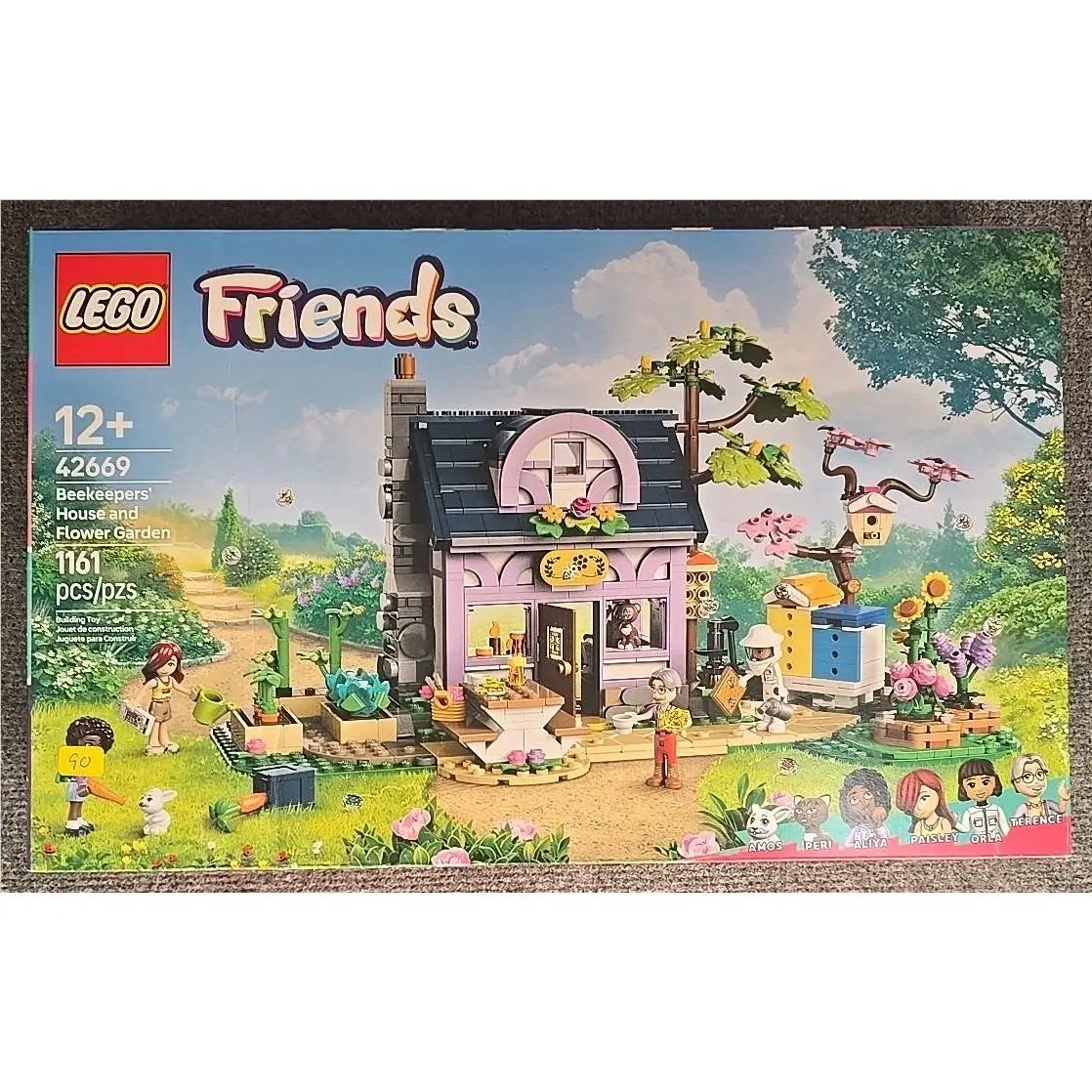 Lego Friends Beekeepers` House Flower Garden 42669 1161 Pieces Ages 12+