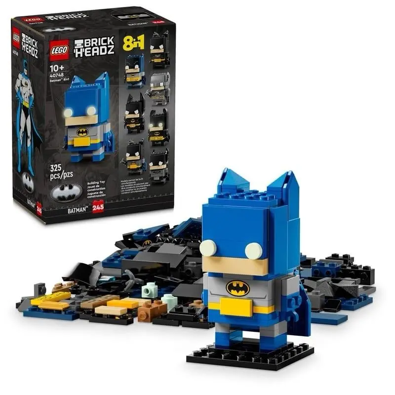 Lego Brickheadz Batman 8in1 8-in-1 Set 40748 325 Pieces 2024