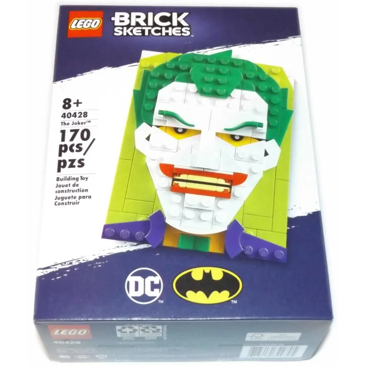 Lego 40428 The Joker Brick Sketches DC Comics Super Heroes