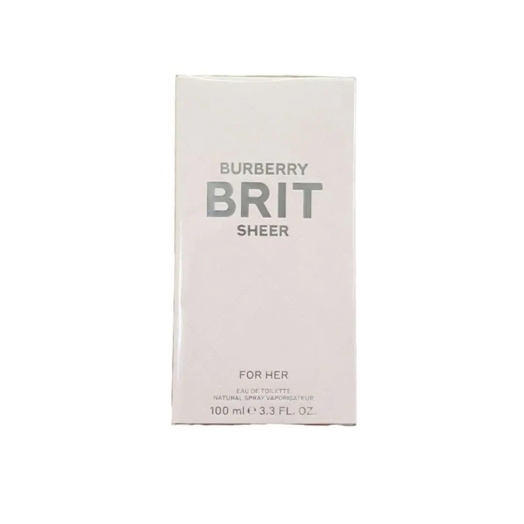 Burberry Brit Sheer For Her Edt Spray 3.3 Fl.oz For Women
