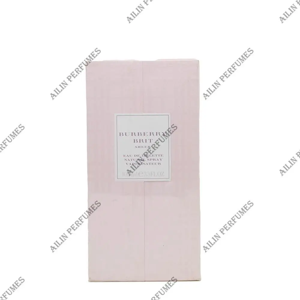 Burberry Brit Sheer by Burberry 3.3 oz Edt Spray For Women Vintage Formula