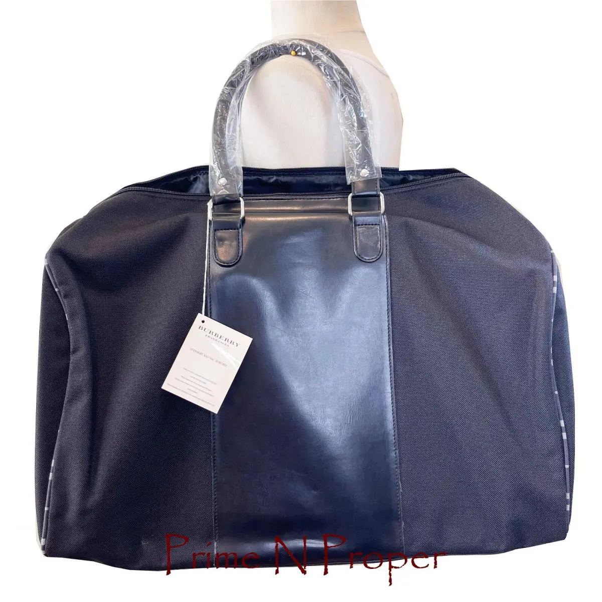 Burberry Fragrance Overnight Travel Bag Sac 48 Heures w/ Shoulder Strap