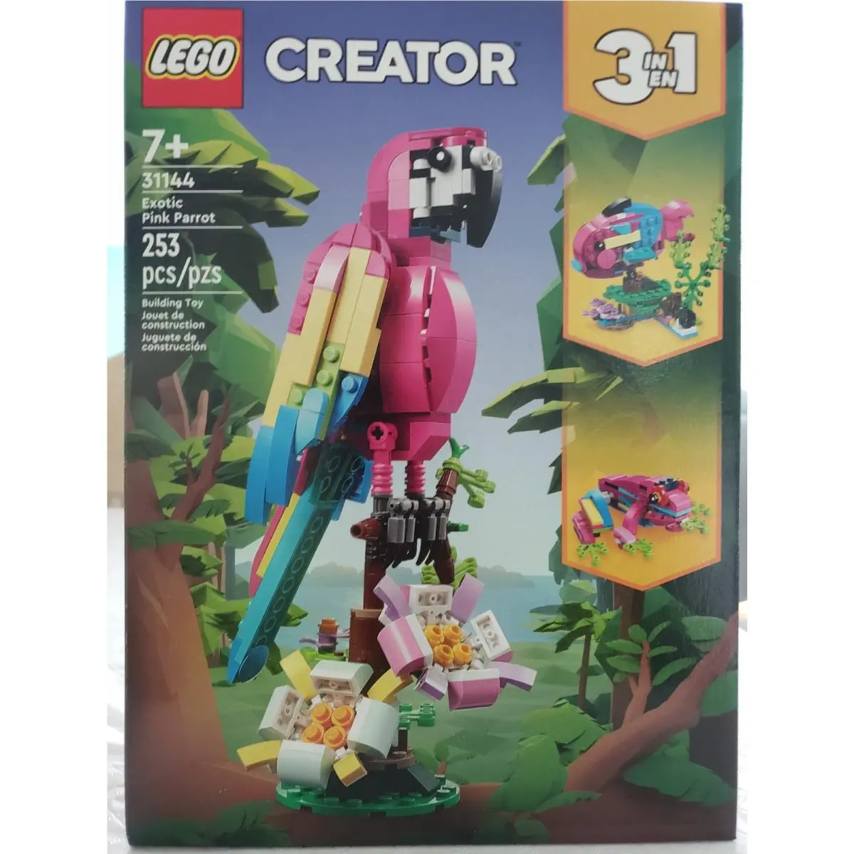 Lego Creator: Exotic Pink Parrot 31144 Retired