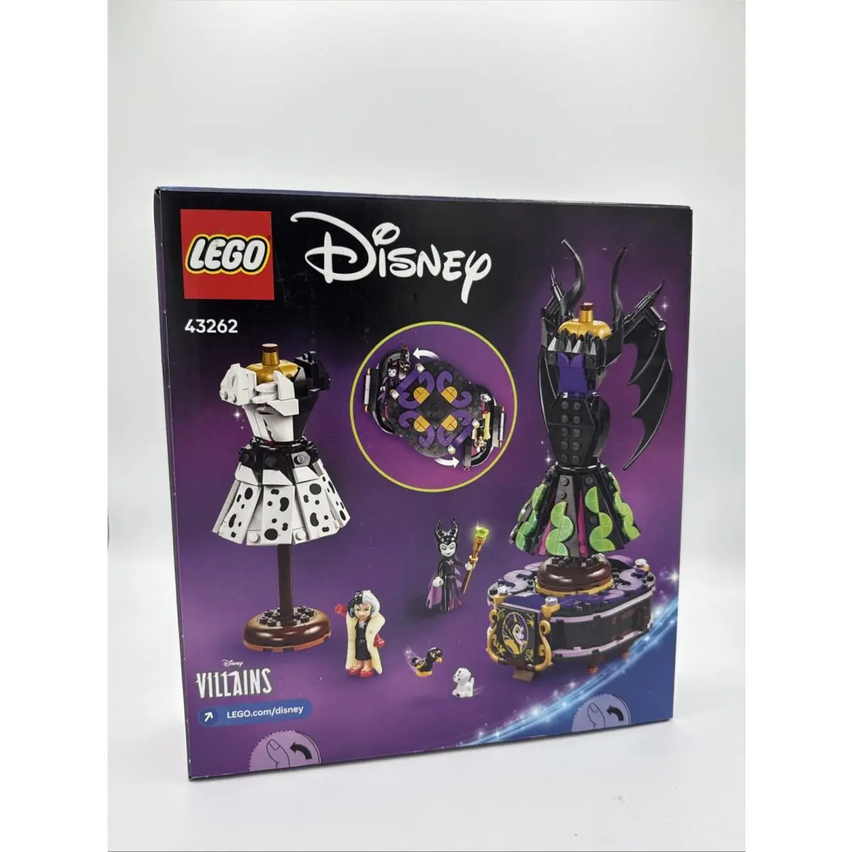 Lego Disney Villains Maleficent’s and Cruella De Vil’s Dresses Kids Toy
