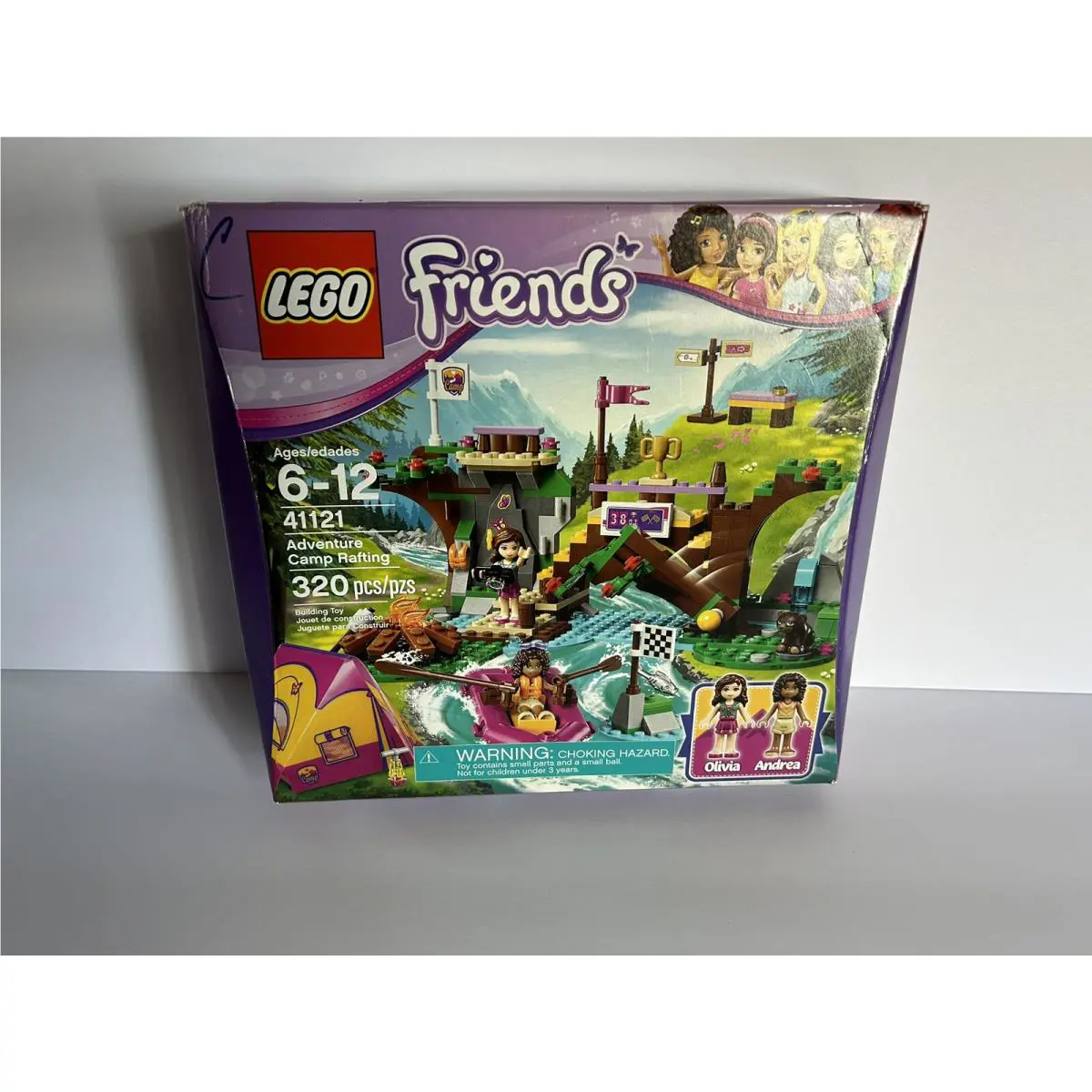 Lego Friends: Adventure Camp Rafting 41121 Retired