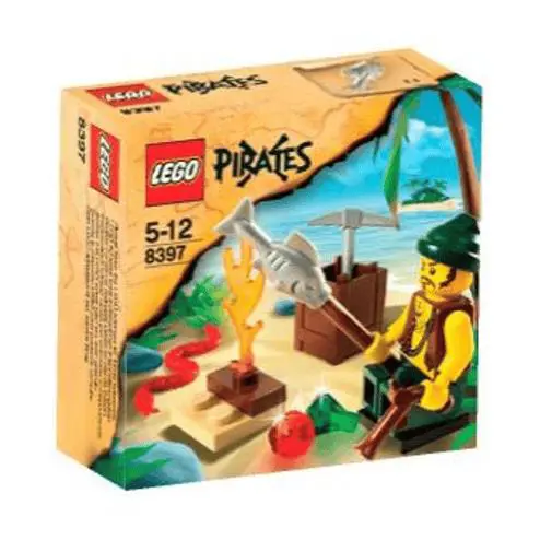 Lego Pirate Survival Set 8397 Pirates Minifigure Building Set
