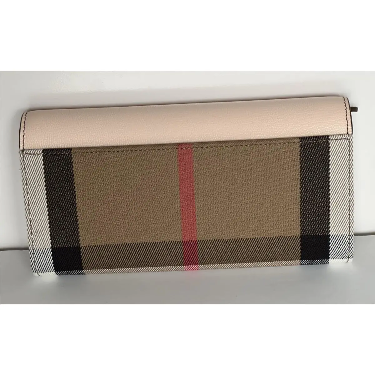 Burberry Halton MX Check Pale Cameo Wallet 80845321