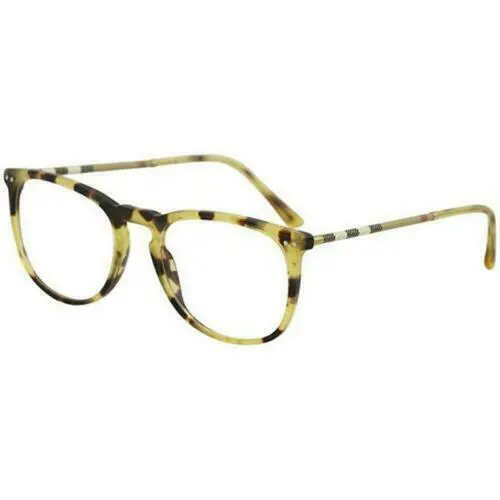 Burberry Rx Square Eyeglasses Light Havana w/ Demo Lens Women`s BE2258Q 3278 55