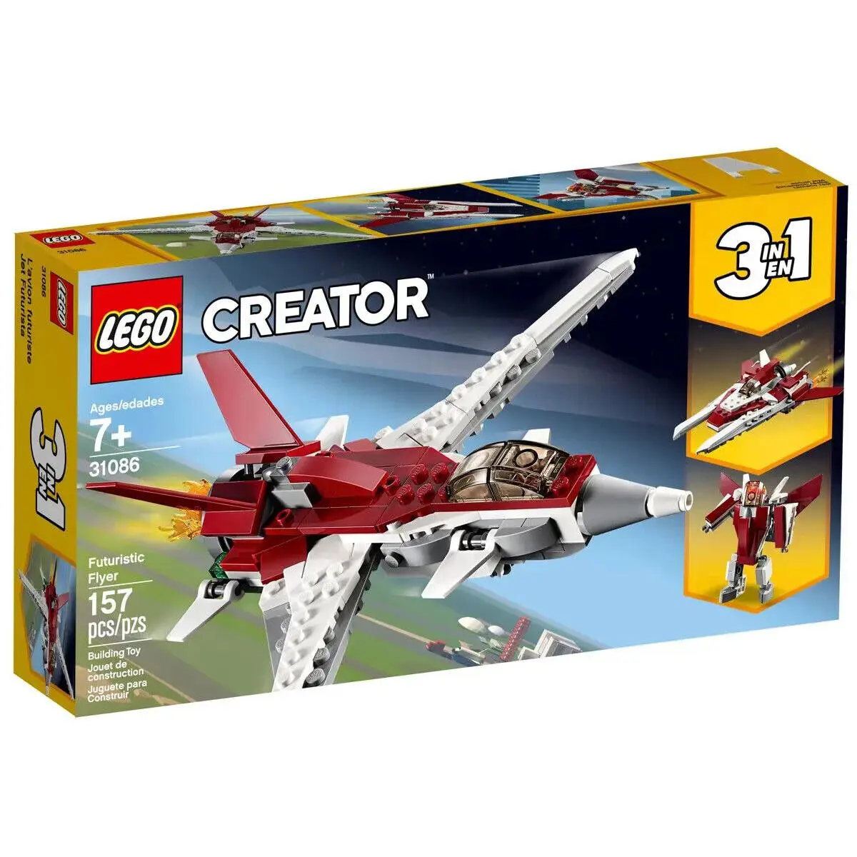 Lego Futuristic Flyer 31086 Creator Minifigure Building Set