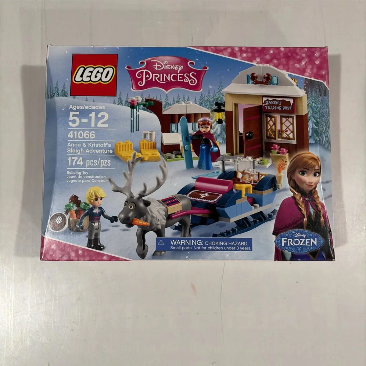 Lego Disney Princess Anna Kristoff`s Sleigh Adventure 41066 Disney Frozen 174pcs