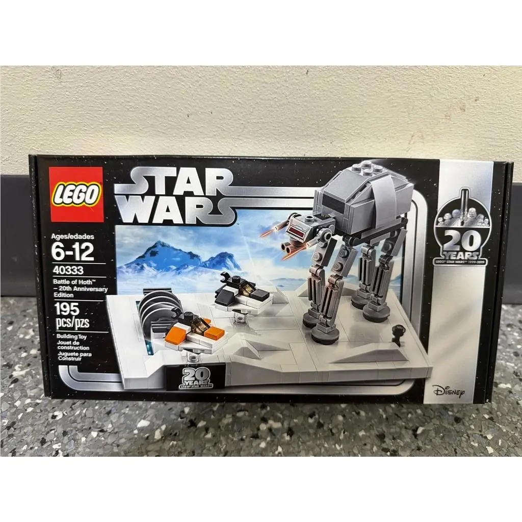 Lego Star Wars 40333 Battle of Hoth Set 20TH Anniversary Edition At-at