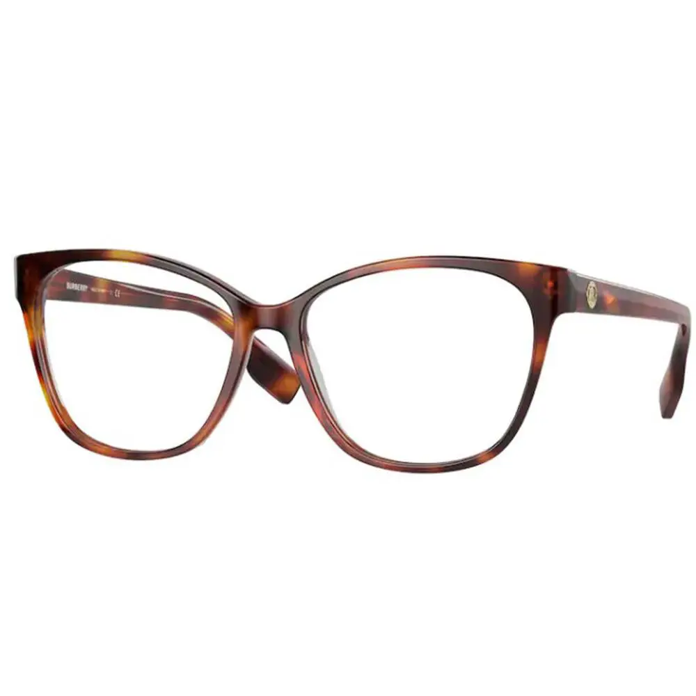 Burberry Eyeglasses BE2345 3316 52mm Light Havana / Demo Lens