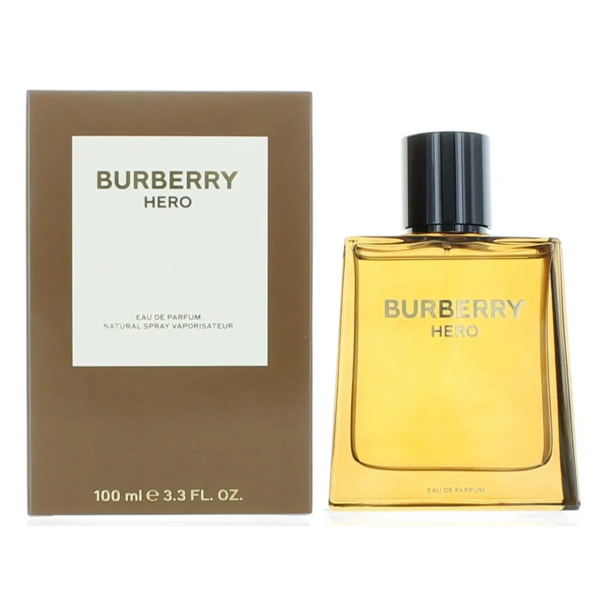 Burberry Hero Men`s Hero Eau de Parfum 3.3 Oz. Box