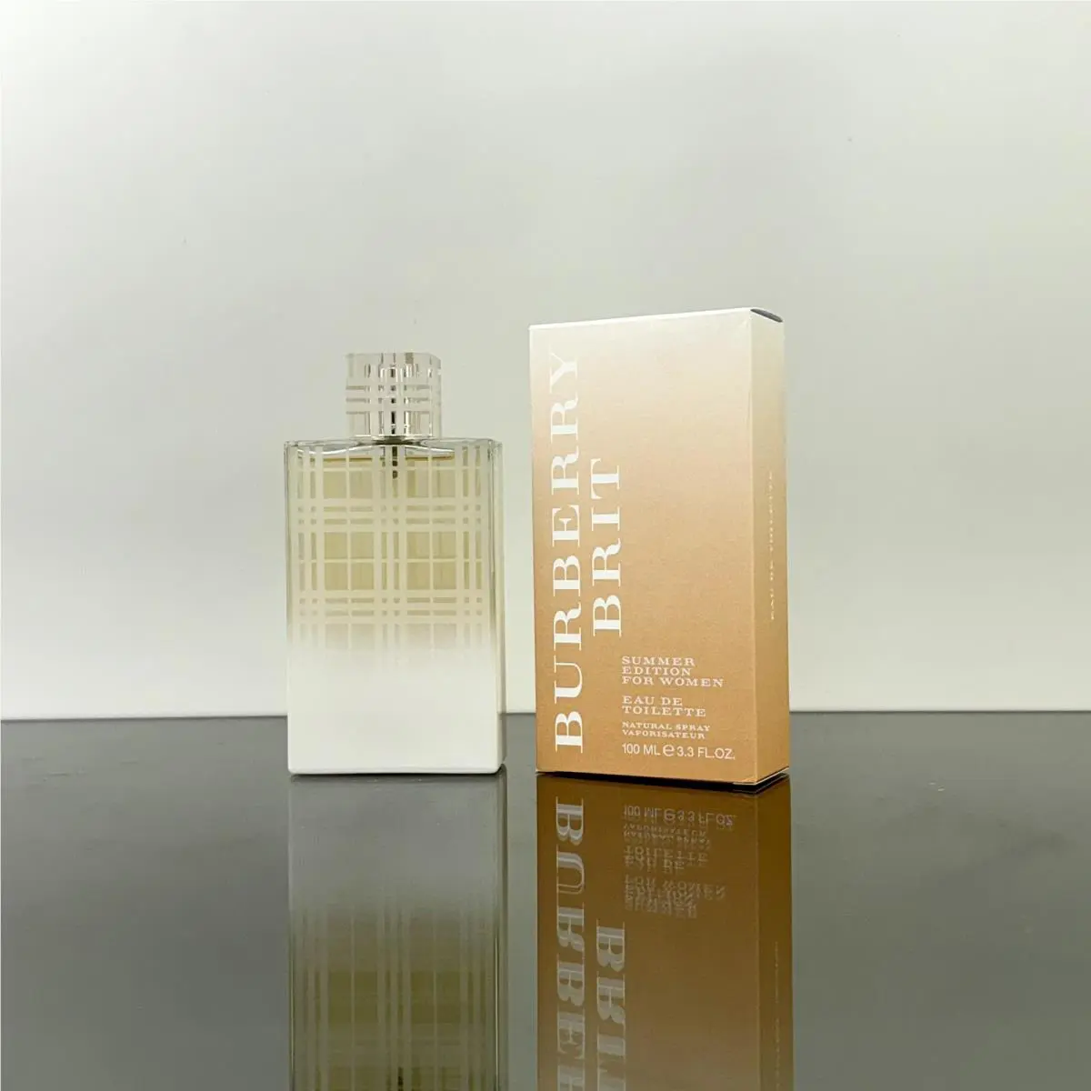 Burberry Brit Summer 2012 Edition For Women 3.3oz Edt Spray New-sealed BE03