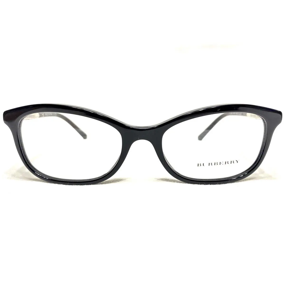 Burberry BE2231 3001 Womens Black Cats Eye Designer Eyeglasses Frames 54/18