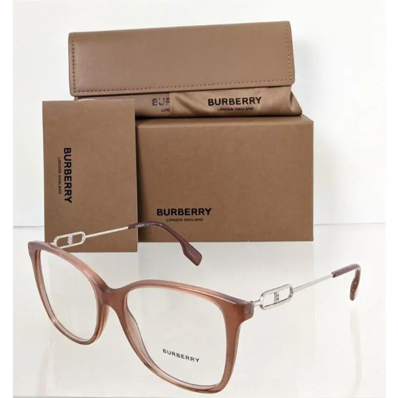 Burberry Eyeglasses BE 2336 3173 Beige Silver 52mm 2336