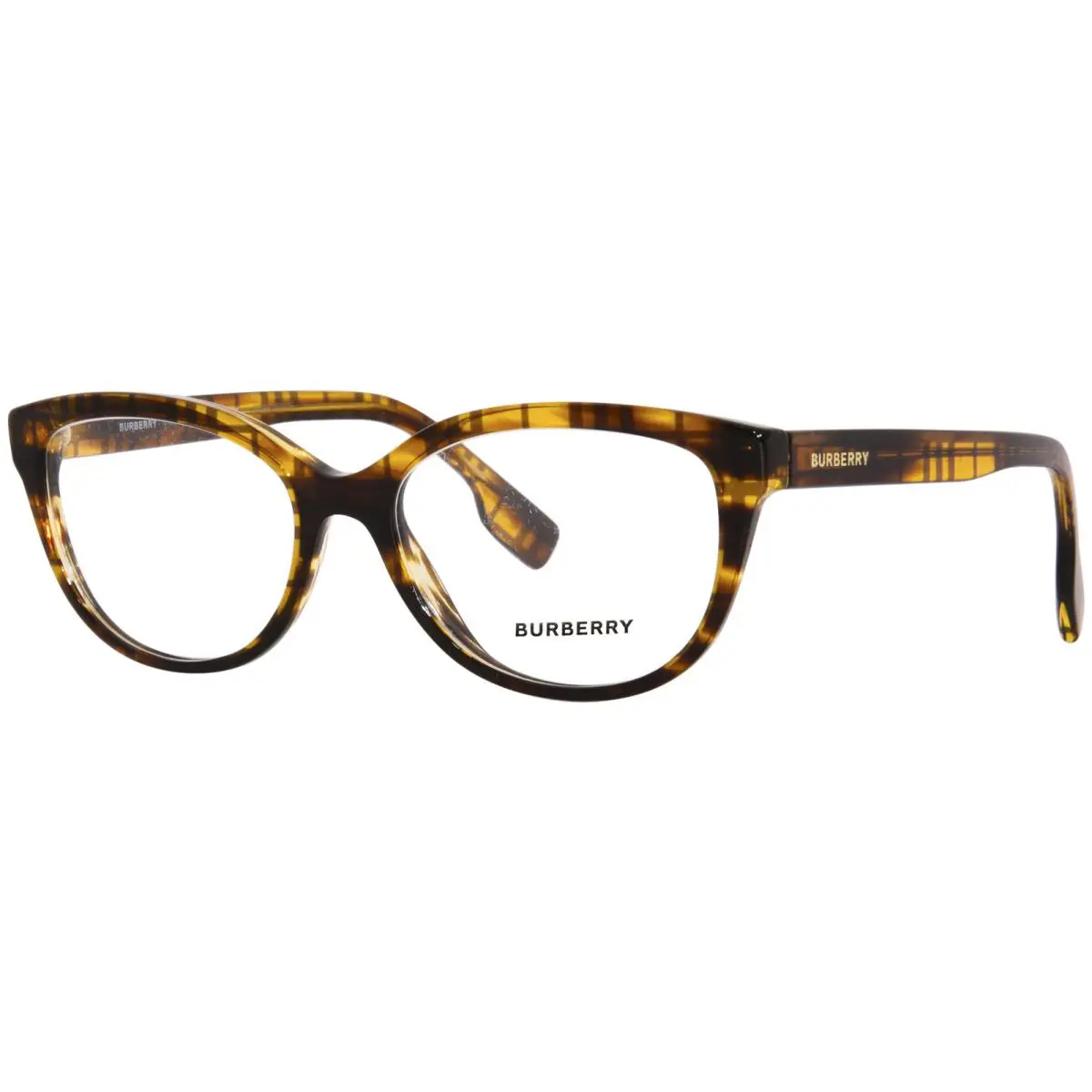Burberry Esme BE2357 3981 Eyeglasses Frame Women`s Top Check/brown Full Rim 52mm
