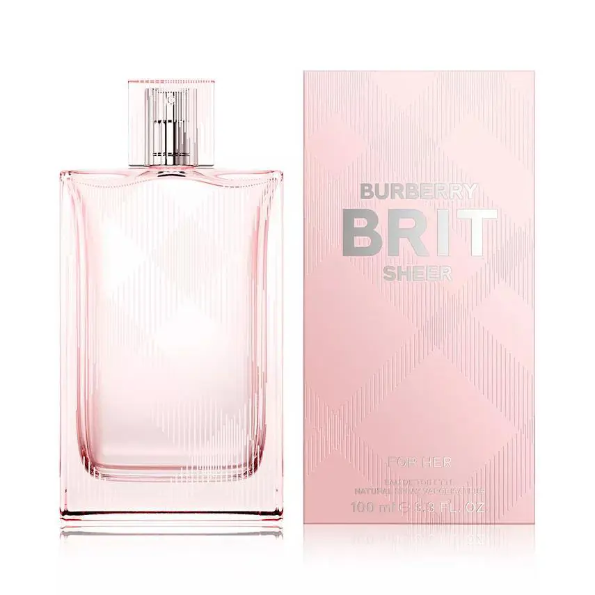 Burberry Brit Sheer by Burberry 3.3oz Edt For Women Box