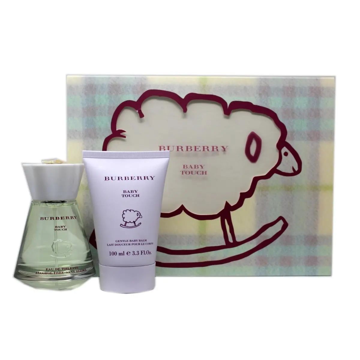 Burberry Baby Touch 2 Piece Gift Set Alcohol-free Eau DE Toilette Spray 100ML