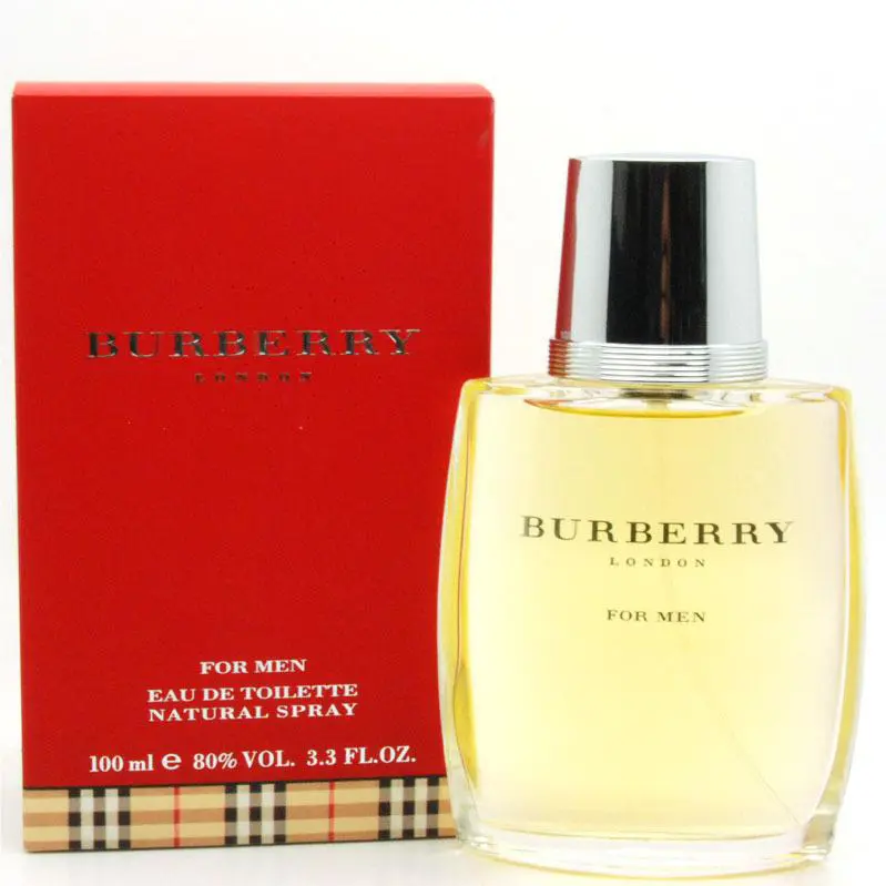 Burberry London Classic Red Box by Burberry 3.3 fl oz - 100 ml Edt Spray Men