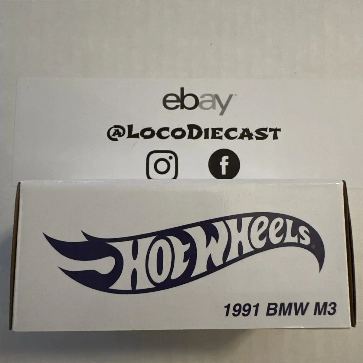 Hot Wheels Collectors Rlc Exclusive 1991 Bmw M3 2022 13394/30000 - Blue