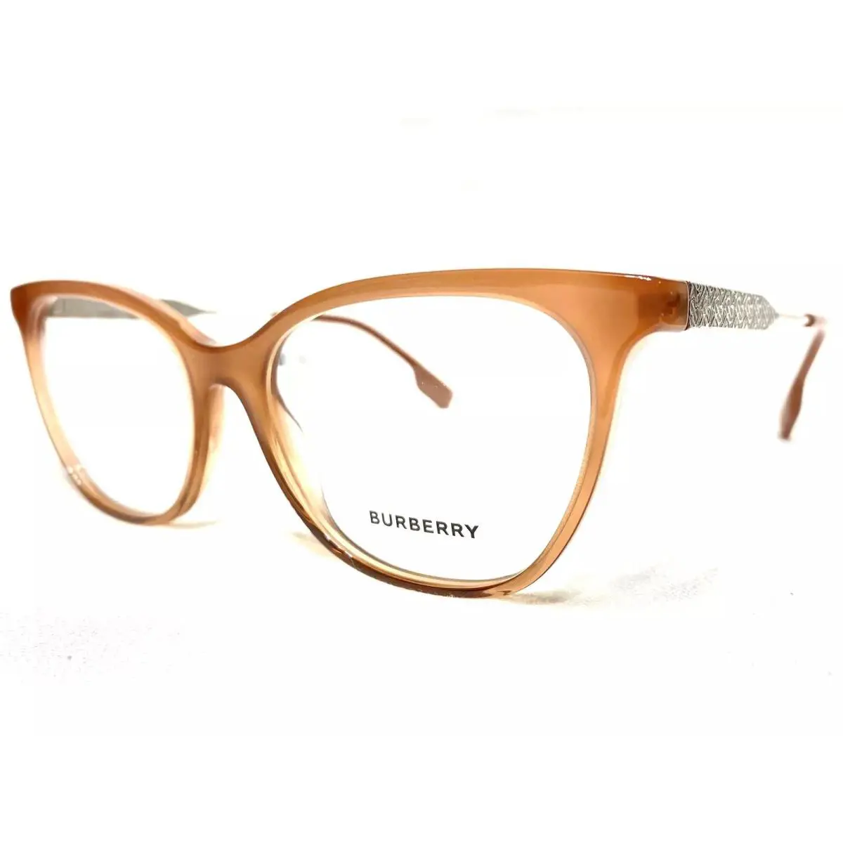 Burberry Eyeglasses BE2333 3173 55mm Transparent Brown / Demo Lens