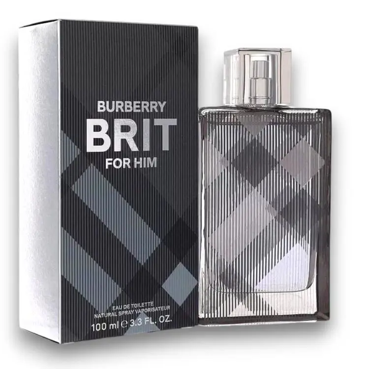 Burberry Brit For Him by Burberry 3.3 oz 100 ml Edt Cologne Spray