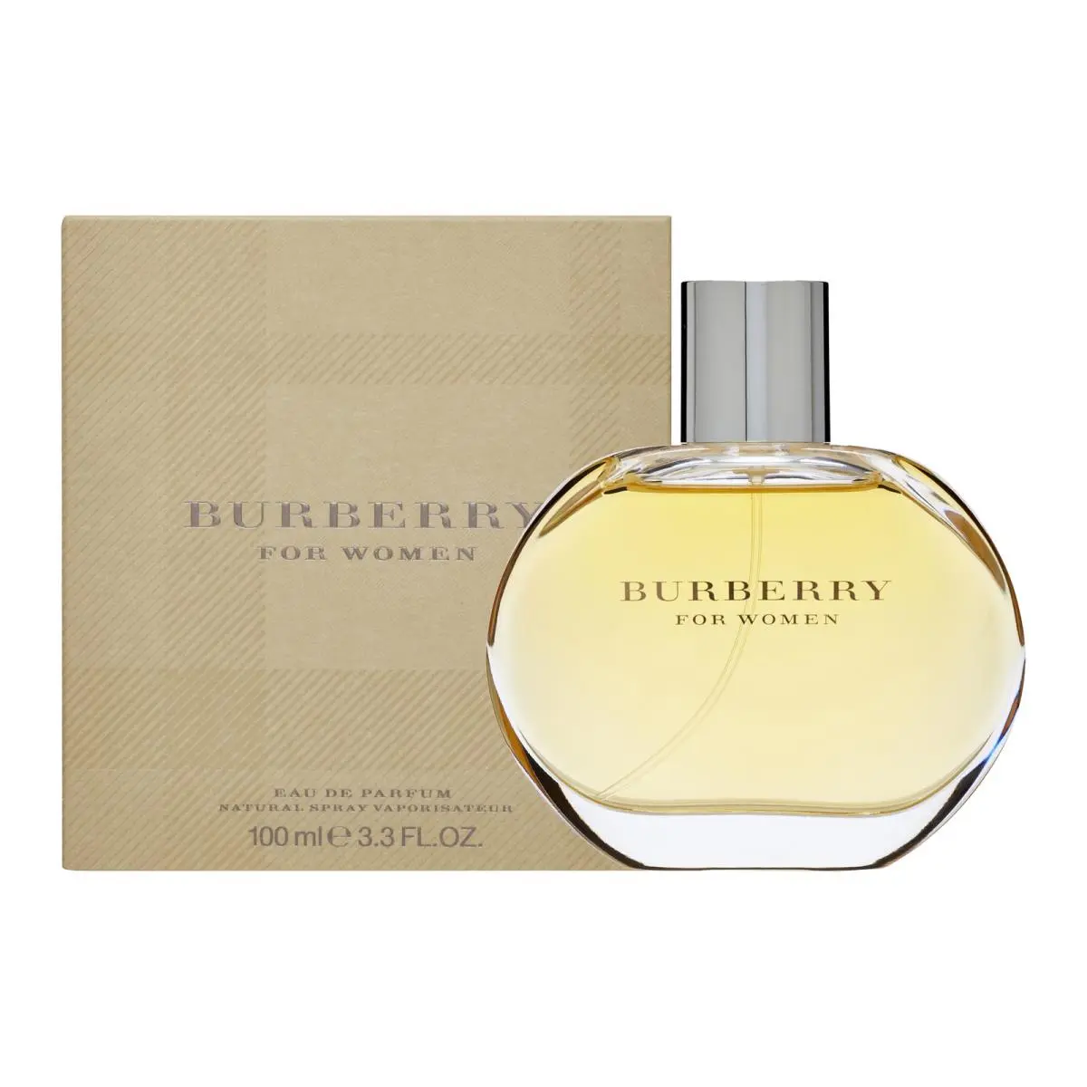 Burberry Eau De Parfum Spray by Burberry For Women 1 Count 3.3 Fl. oz