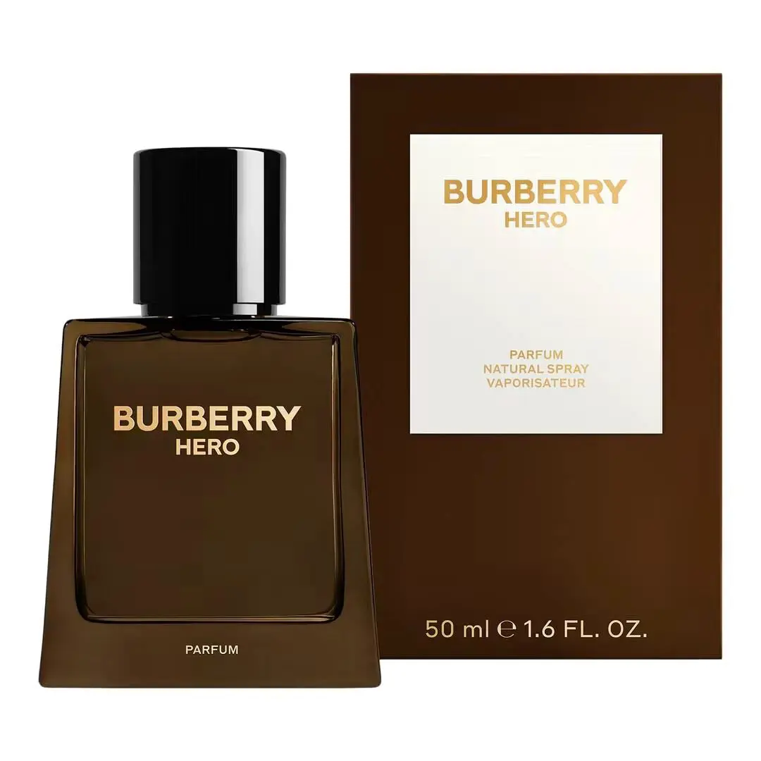 Burberry Hero Parfum 1.6 Oz. Men`s Natural Spray Box