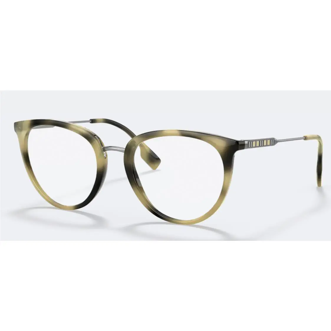 Burberry BE2331 3501 Brown Round Women`s 52 mm Eyeglasses Optical Frame
