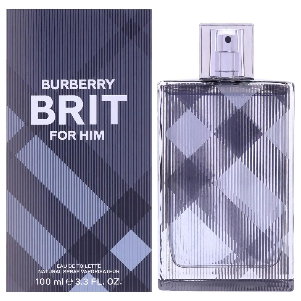 Brit  For Men - 3.3 oz Edt Spray by Burberry