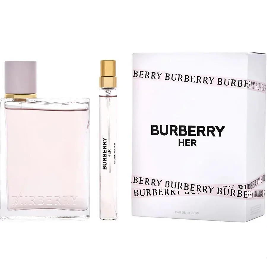 Burberry Her For Women 2pc Gift Set 0.33OZ Edp Pen Spr + 3.3OZ Edp Spr BG50