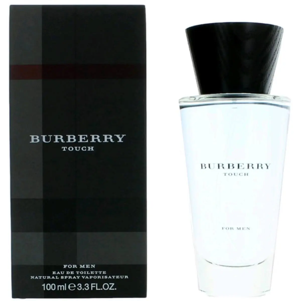 Burberry Men`s Eau De Toilette Spray Touch Woody Floral Musk Fragrance 3.3 oz