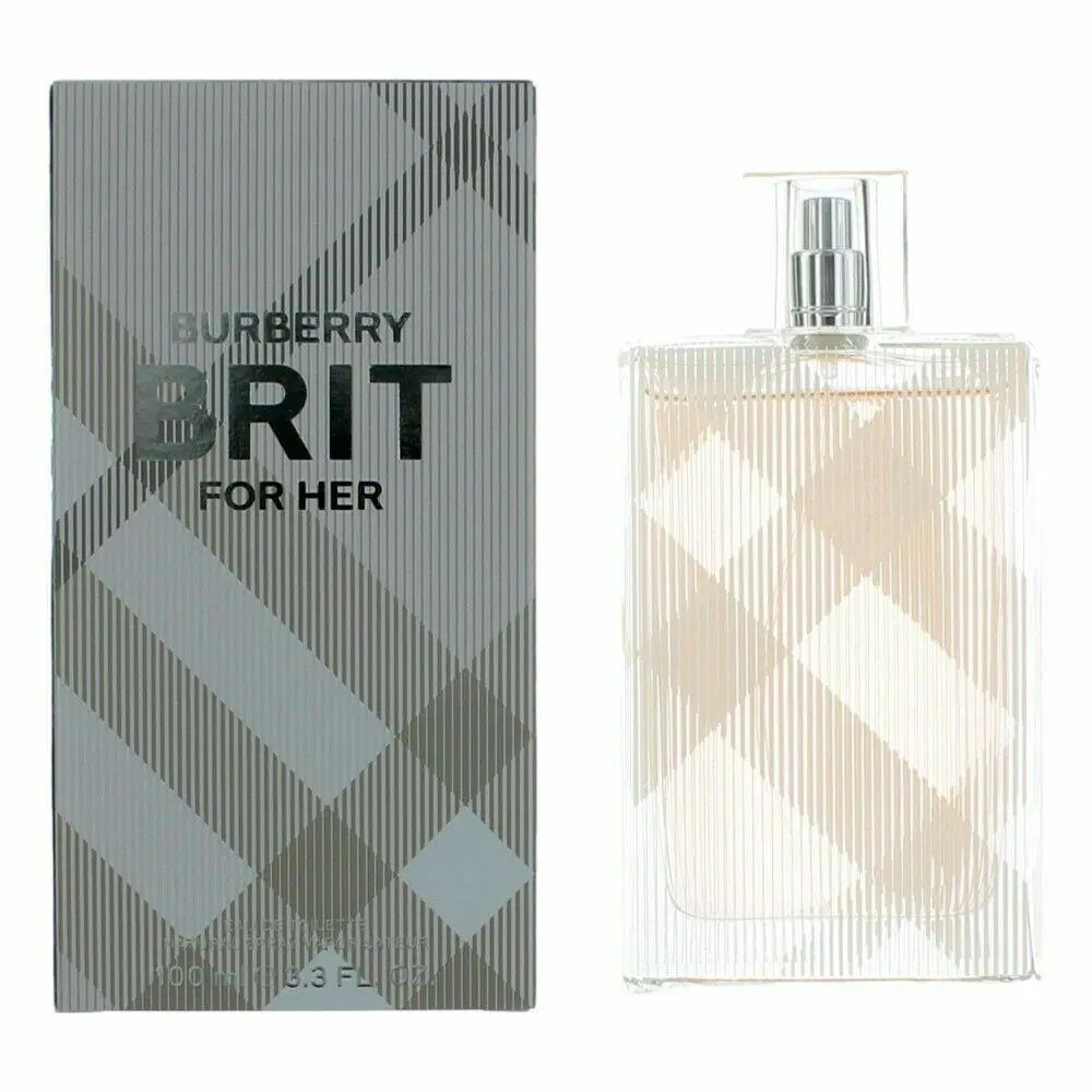Burberry Brit For Her 3.3 / 3.4 oz Eau de Toilette Spray