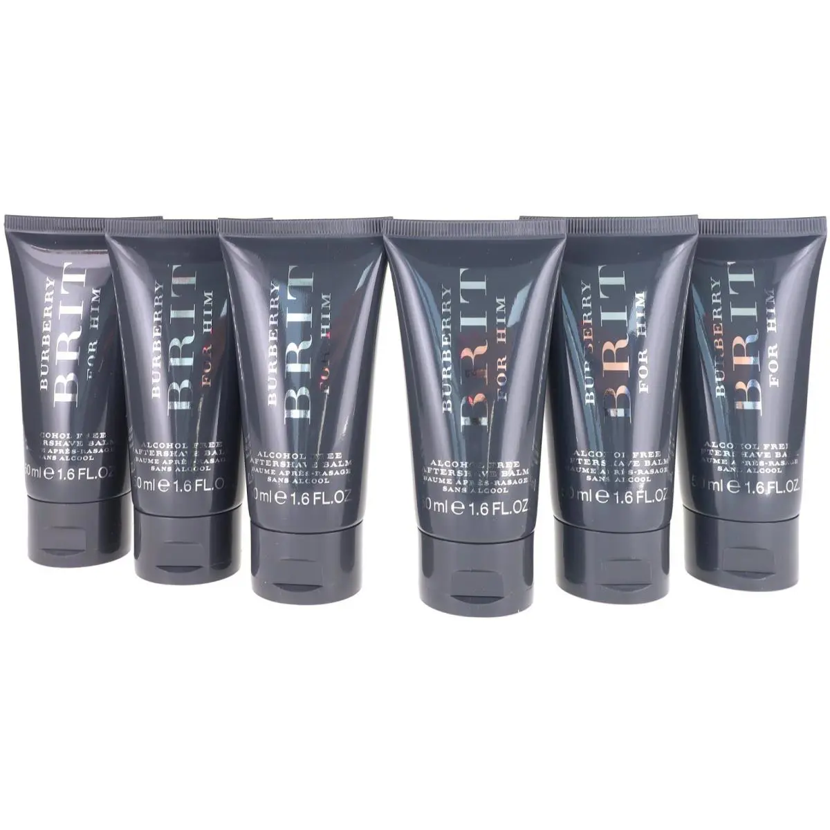Brit by Burberry For Men Combo Pack: After Shave Balm 6x1.6oz