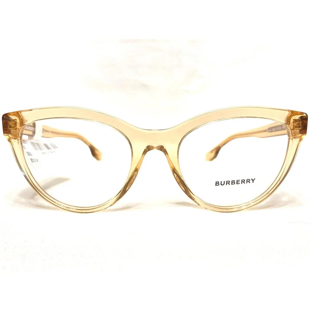 Burberry B2311 3358 Women`s Peach Cat`s Eye Designer Eyeglasses Frames 51/19