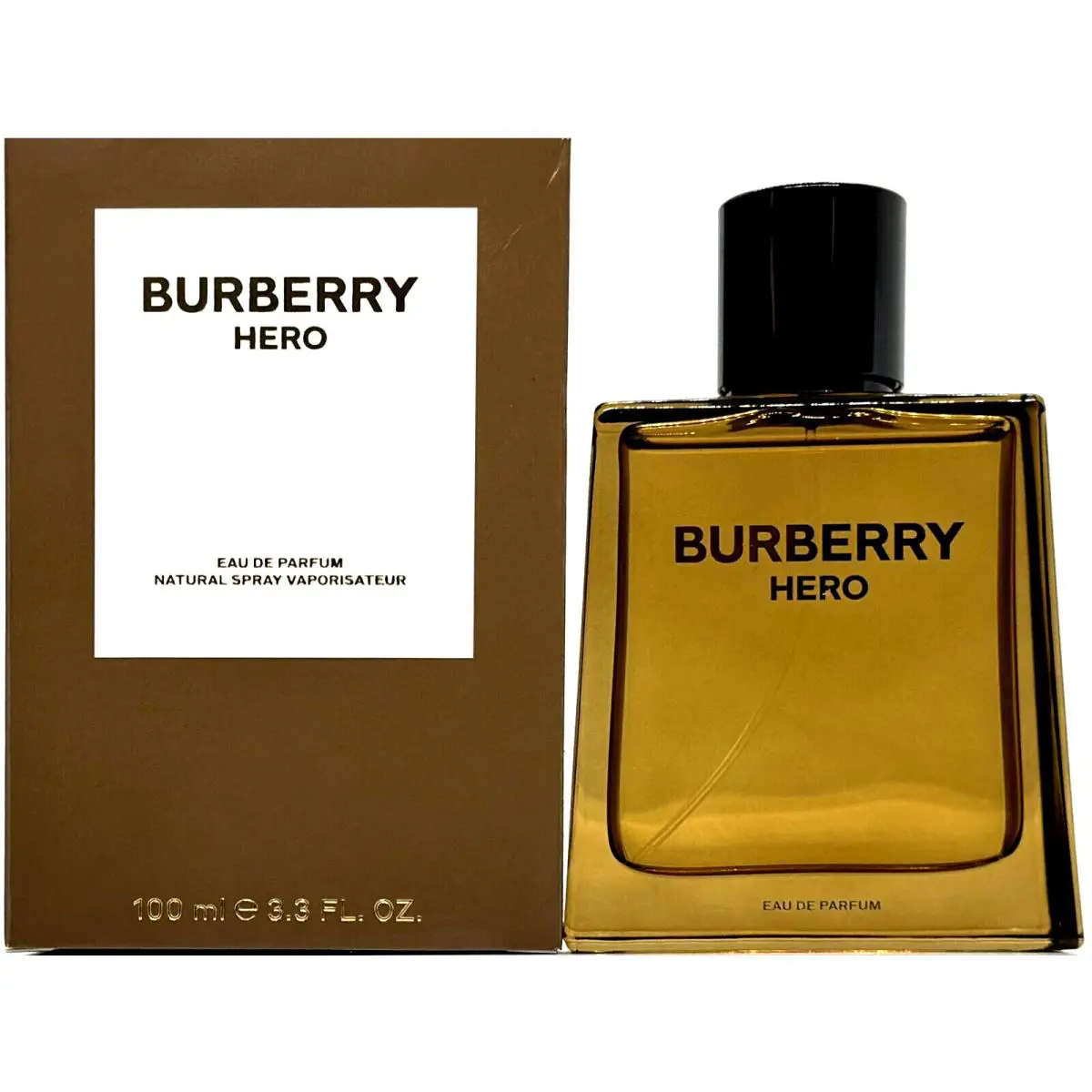 Burberry Hero Eau DE Parfum Spray For Men 3.3 Oz / 100 ml Item