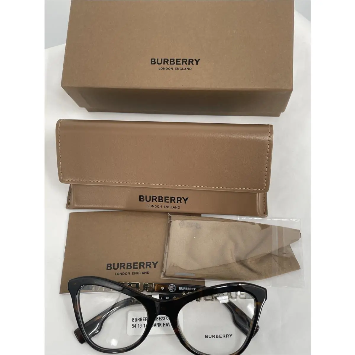 Burberry Angelica Women`s OBE2373U 4059 Dark Havana 54mm 19mm-140