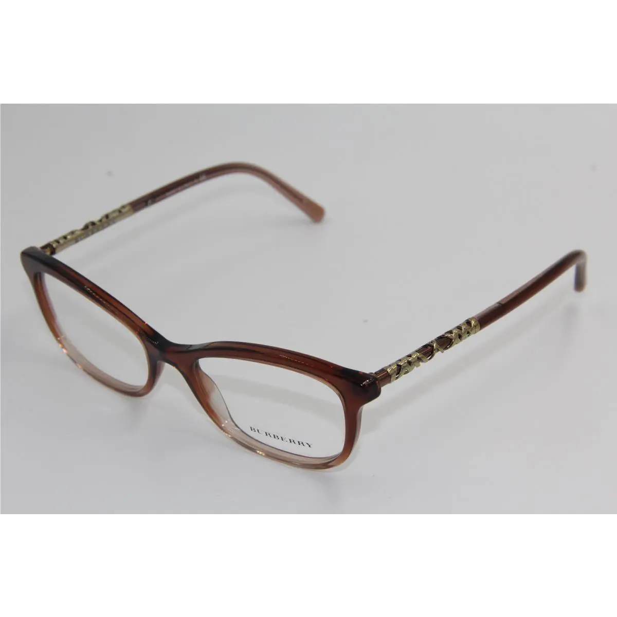 Burberry B 2231 3608 Brown Eyeglasses Frames RX B2231 54-18