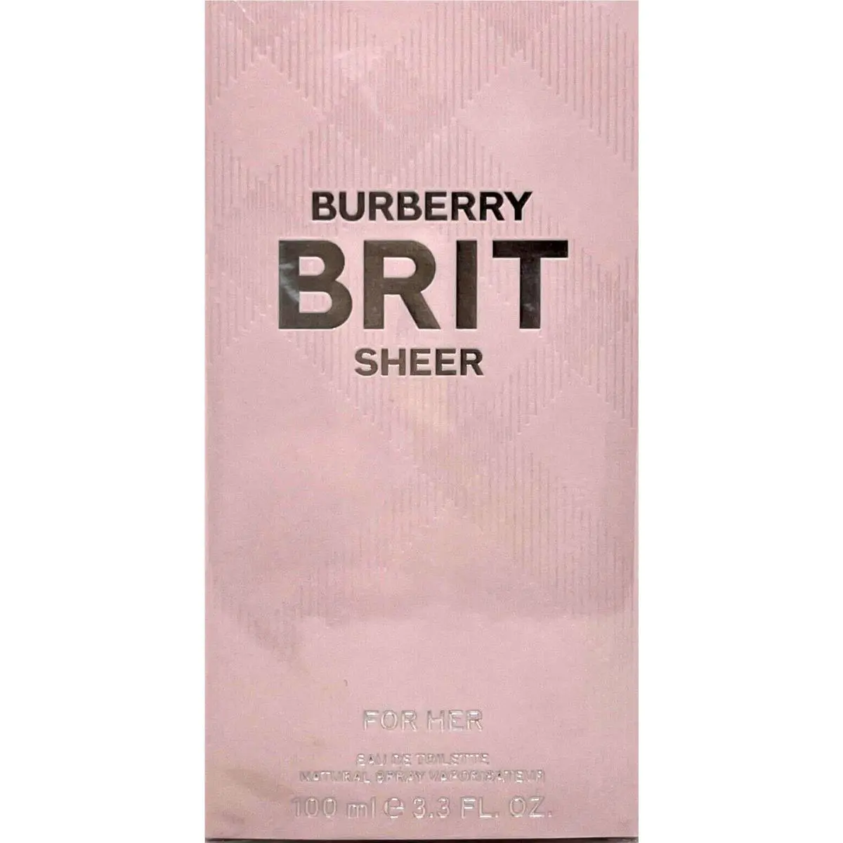 Burberry Brit Sheer Eau De Toilette Spray 3.3 Oz / 100 ml Item