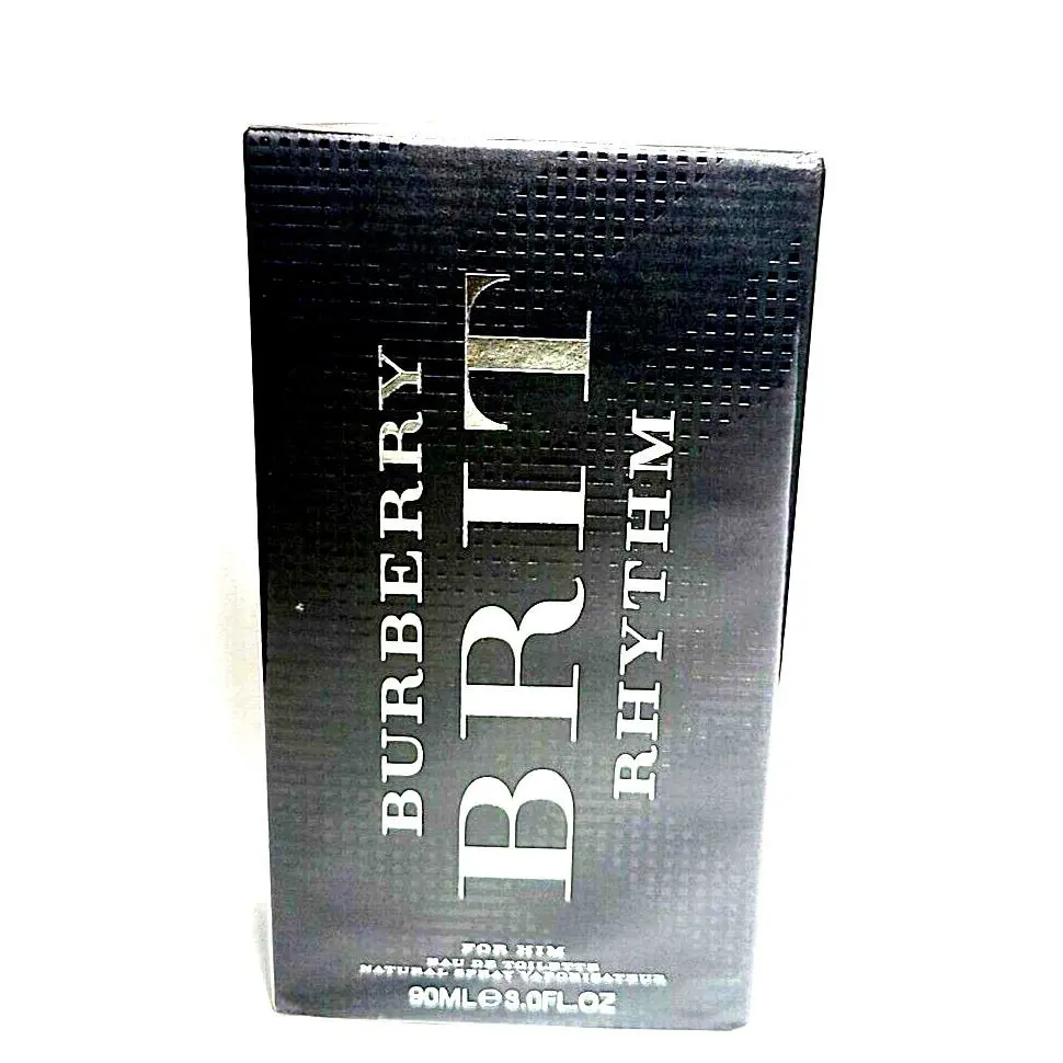 Burberry Brit Rhythm 3.0 oz Him Eau de Toilette Spray In Box