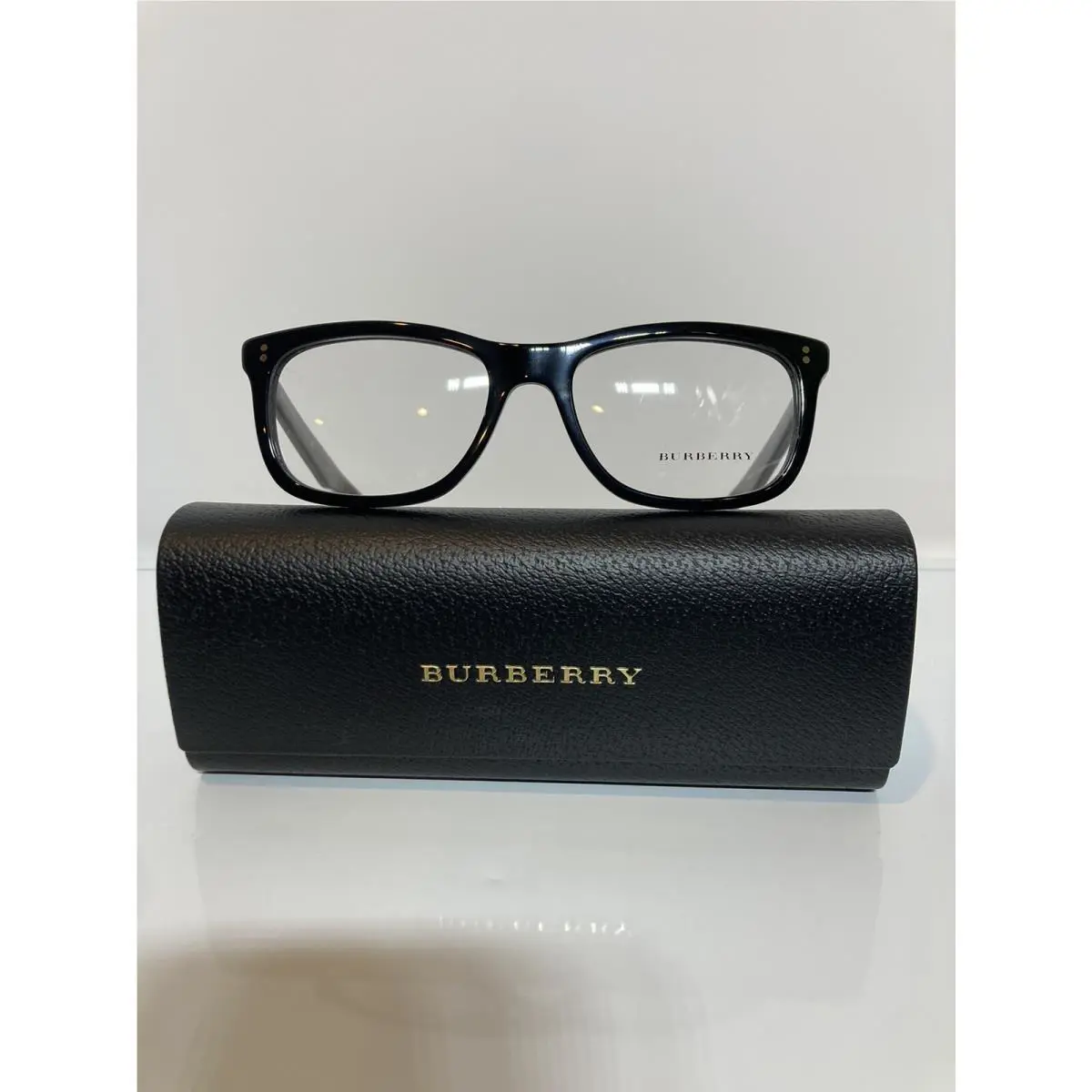 Burberry 2212 Black Plastic Unisex Eyeglasses 54mm